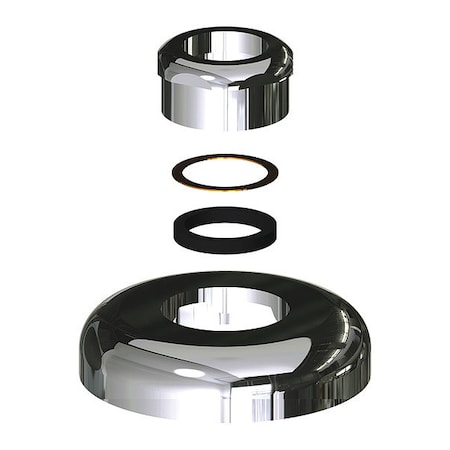 Chicago Faucet Flange Assembly 142-PPJKNF
