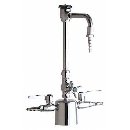 Chicago Faucet Combination Triple Service Fixture 1301-GN2BVBE7CP