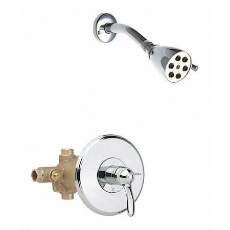 Chicago Faucet Thermostatic Balancing Tub And Shower 1907-600CP