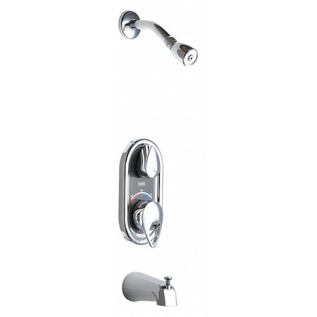 Chicago Faucet Thermostatic Balancing Shower Valve 2500-CP
