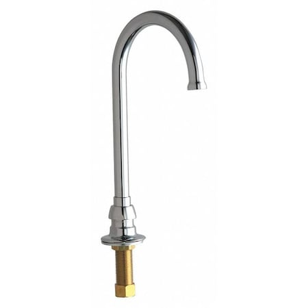 Chicago Faucet Remote Rigid/Swing Gooseneck Spout 626-ABCP