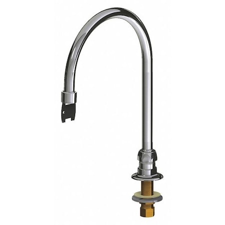 Chicago Faucet Vandal Proof Rigid/Swing Gooseneck Spout 626-GN8AE36VPABCP