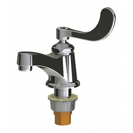 Chicago Faucet Manual Faucet Repair Part, Single Hole Mount, Chrome plated 1 Hole 730-317PLABCP