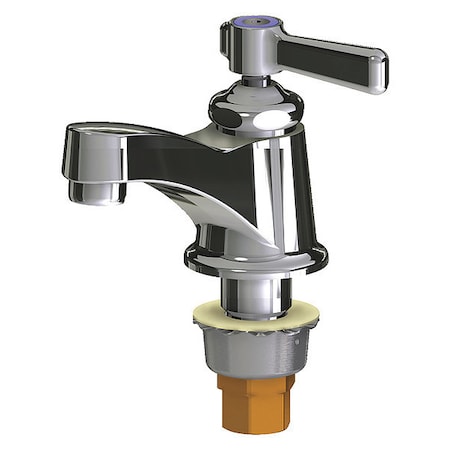Chicago Faucet Manual Faucet Repair Part, Single Hole Mount, Chrome plated 1 Hole 730-COLDXKABCP