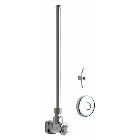 Chicago Faucet Angle Stop Fitting With Supply Tube 1016-ABCP
