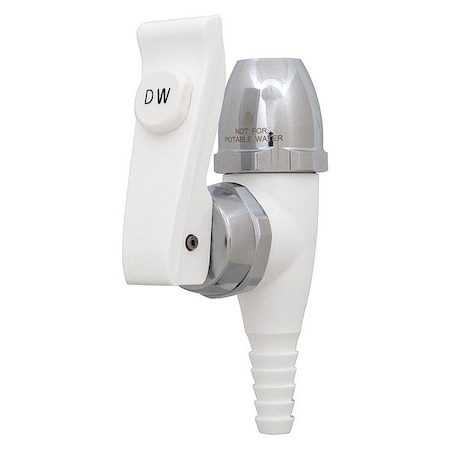 Chicago Faucet Laboratory Serrated Nozzle With Valve 839-VOJKNF