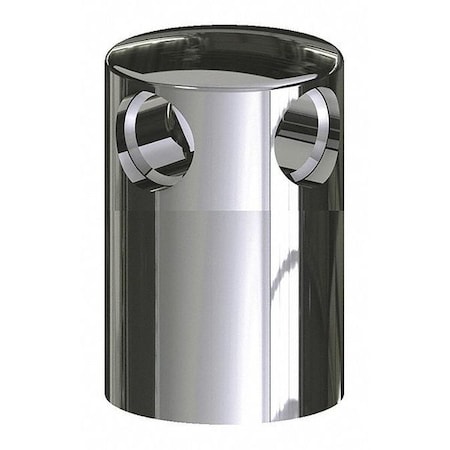 Chicago Faucet Turret With Two Side Outlets 90Deg 982-CP