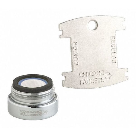 Chicago Faucet 1.0Gpm Laminar Vp Male E64VPJKABCP