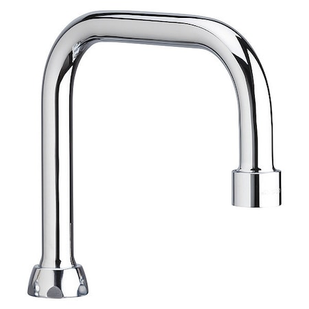 Chicago Faucet 6 1/4In Rigid / Swing Double-Bend Spout DB6AE3VPJKABCP