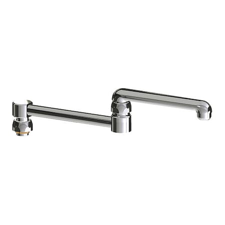 Chicago Faucet Double Jntd Swg Spout DJ13E1JKABCP