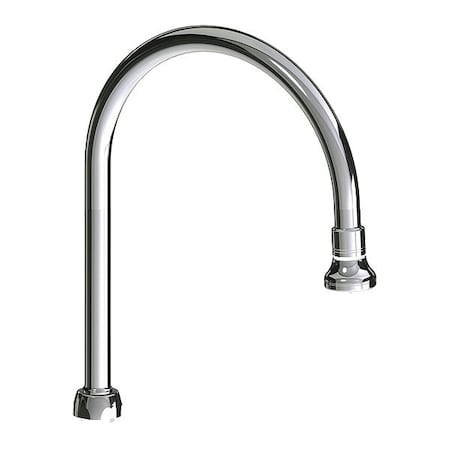 Chicago Faucet Gn Spout B Type End GN8BE4JKABCP