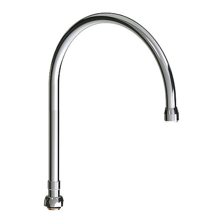 Chicago Faucet 10In Gooseneck Swing Spout GN10BE7SWGJKCP