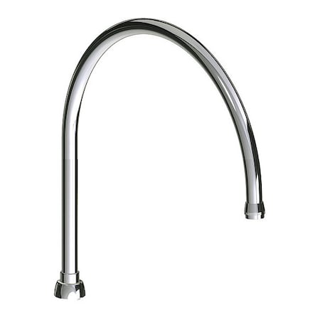 Chicago Faucet Gn Spout-A Type End GN12ARGDJKABCP