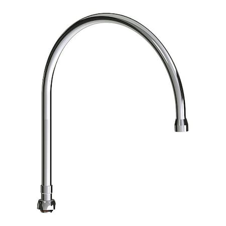 Chicago Faucet Gn Spout B Type End GN12BSWGJKABCP