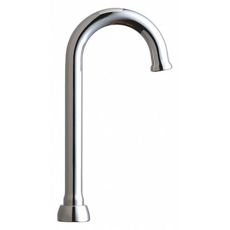 Chicago Faucet 3 1/2In Rigid / Swing Gooseneck Spout GN1JKABCP