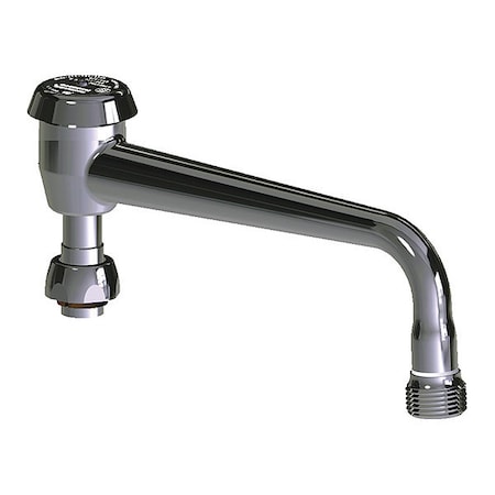 Chicago Faucet 8In L Type Swing Spout With L8BVBE2-2JKCP