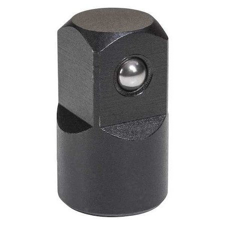 Proto Socket Adapter, 1/2" Female Sq, 3/4" Squar, Skt Adptr, Steel, BlkOxd, 1/2 in, 3/4 in J5653B