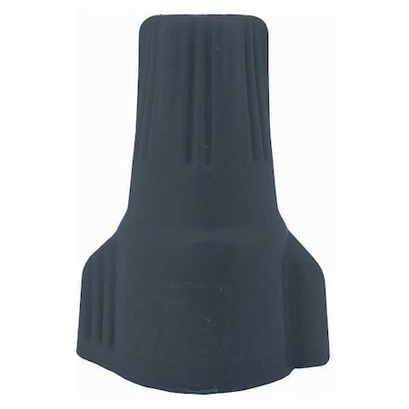Ideal Twist-On Wire Connector, 14 AWG Max, Gray, Orange, Thermoplastic Polyester Insulation, 600 V, 25 PK 30-1161P