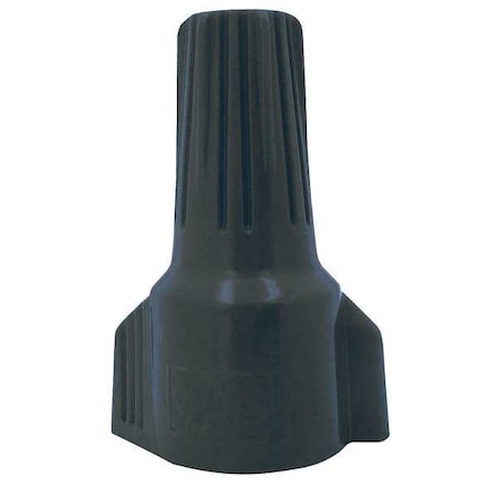 Ideal Twist-On Wire Connector, 8 AWG Max, Gray, Red, Thermoplastic Polyester Insulation, 600 V, 100 PK 30-1262J