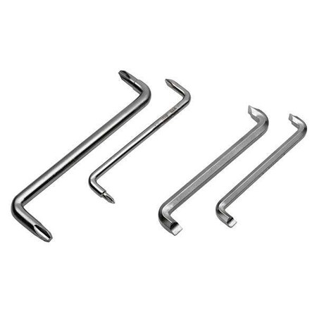 Sk Professional Tools Offset Screwdriver Set, Slotted/Phillips, 4 pcs 70040