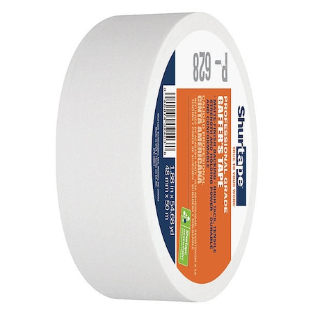 Pro Gaff Gaffer'sTape, Wht, 54-5/8ydL, 1-7/8inW, PK24 106073