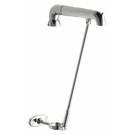 Chicago Faucet 7 1/8In Rigid Spout With Pail 814-SJKCP