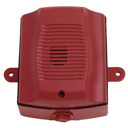 SYSTEM SENSOR Outdoor Horn, Red HRK