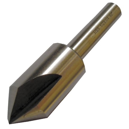 Zoro Select Countersink, 3 FL, 82 Deg, 3/4, HSS 21ML09