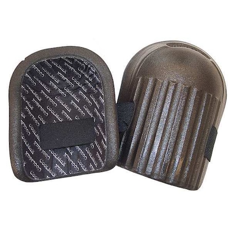 Impacto Knee Pads, Hard Shell, Foam Pad, hook-and-loop Closure, 1 Straps, Black, Universal 84000000001