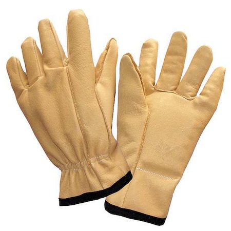 Impacto Anti-Vibration Gloves, Leather, L, PR US65040