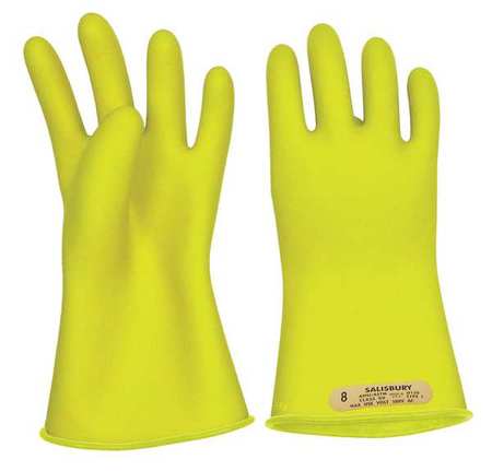 SALISBURY Electrical Gloves, Class 00, Sz 10, PR E0011Y/10