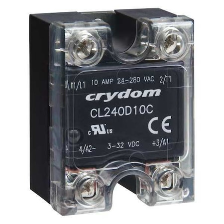 CRYDOM Solid State Relay, 3 to 32VDC, 10A CL240D10RC