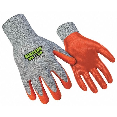 Ansell Cut Resistant Gloves, Cut Level A2 , Nitrile , Smooth , 7 1 PR 043-07