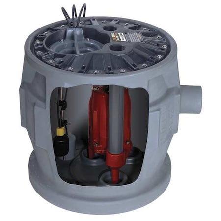 Liberty Pumps Grinder Pump System, Simplex, 115V P382XPRG101