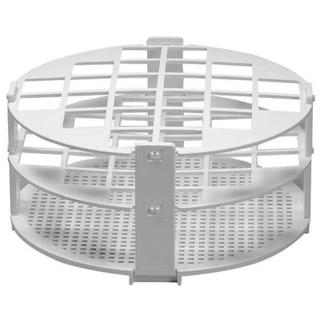 Sp Scienceware Round Rack, No-Wire, 20mm, White F18741-0020
