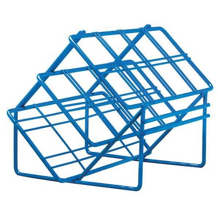 Sp Scienceware Centrifuge Tube Rack, Slanted, Blue F18794-0028