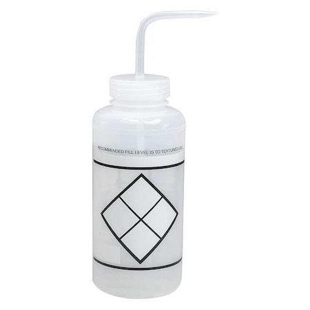 Sp Scienceware Wash Bottle, Std Spout, 32oz, Write-On, PK6 F11646-3832