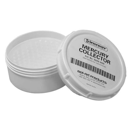 Sp Scienceware Mercury Collector, 125mL, White F36250-0000