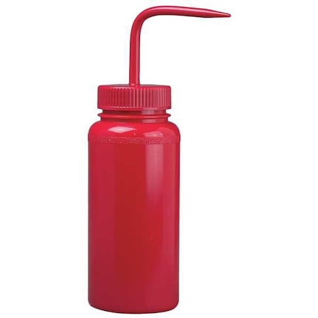 Sp Scienceware Wash Bottle, Std Spout, 16 oz., Red, PK6 F11651-0016