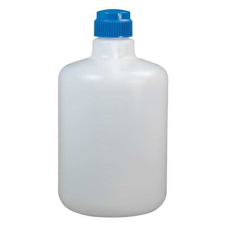 Sp Scienceware Carboy, 20 L Capacity - mL, 5 gal Capacity - oz, Screw On Closure, polypropylene, White, 21 in H F10794-0050
