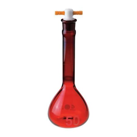 Chemglass Volumetric Flask, 50mL CG-1618-50