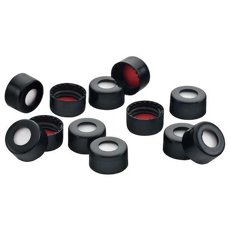 Chemglass Closure, Black, PK100 CV-3840-0013