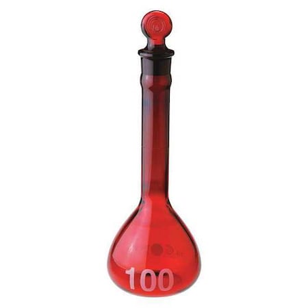 Chemglass Volumetric Flask, 100mL CG-1616-100