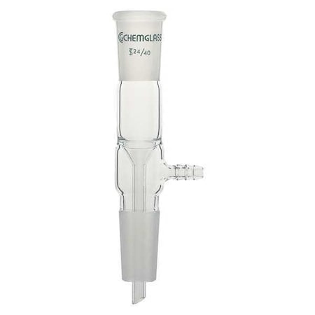 Chemglass Adapter, Luer, 24/40 CG-1049-A-24