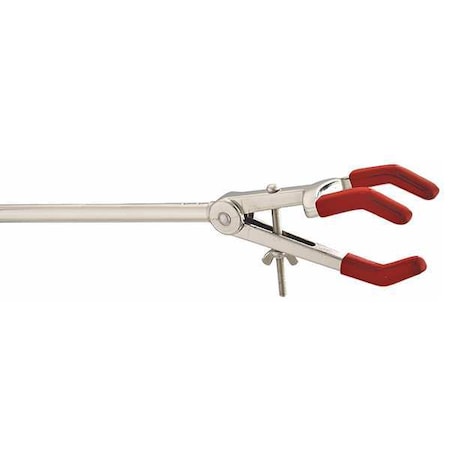 Chemglass Clamp, 3-Prong, Single, 10.5 In CG-9205-03