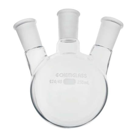 Chemglass Round Bottom Flask, 250mL CG-1524-03