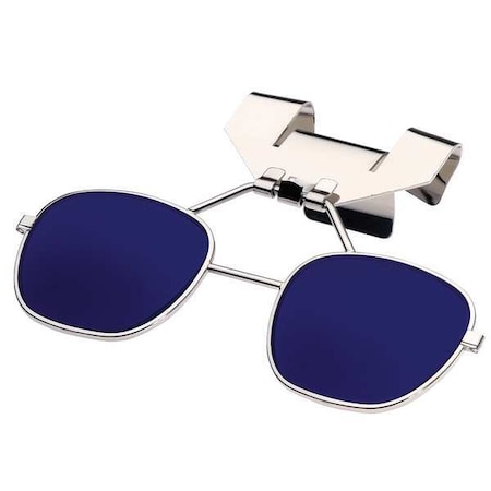 Uvex Clip On Eyewear, Cobalt Shade 6 32-8LFFB6-0000