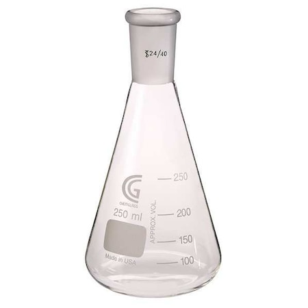 Chemglass Erlenmeyer Flask, 1000mL CG-1542-12