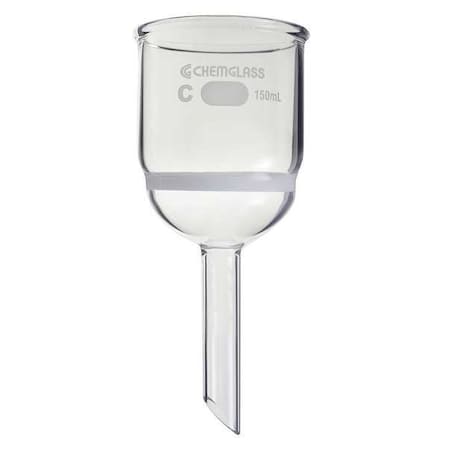 Zoro Select Buchner Funnel, 2mL, Medium Frit CG-1402-03