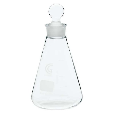 Chemglass Erlenmeyer Flask, 125mL CG-1546-07